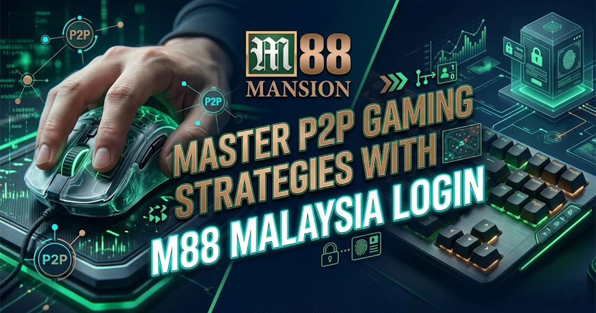 Master P2P Gaming Strategies with M88 Malaysia Login