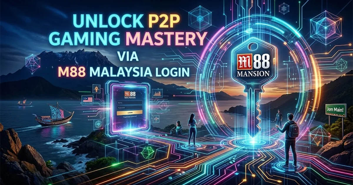Unlock P2P Gaming Mastery via M88 Malaysia Login