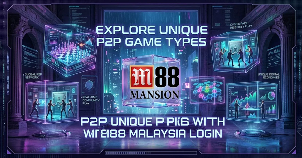 Explore Unique P2P Game Types with M88 Malaysia Login