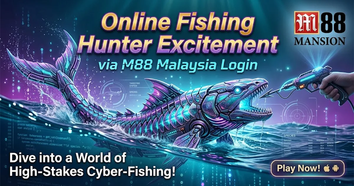 Online Fishing Hunter Excitement via M88 Malaysia Login