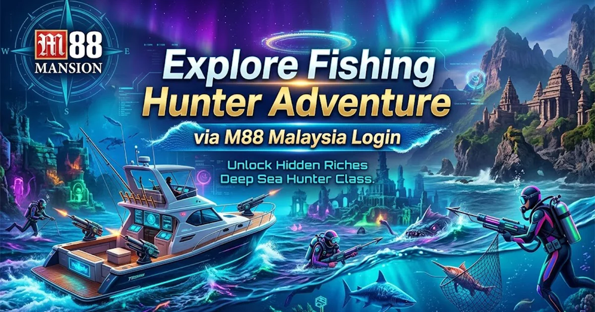 Explore Fishing Hunter Adventure via M88 Malaysia Login